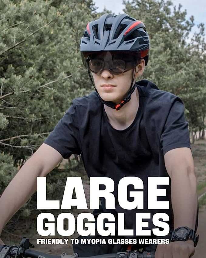 Nowość kask rowerowy VICTGOAL / magnetyczne okulary /MTB ! L ! 1332-B!