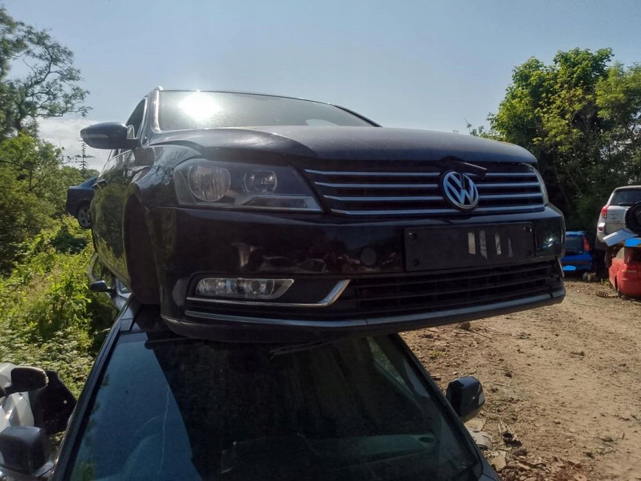 Zderzak maska lampa błotnik pas przód komplet vw volkswagen passat b7 tdi