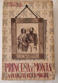 Livro  Antigo-A princesa  e a Monja