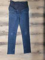 Spodnie ciążowe jeansy, firma h&m,