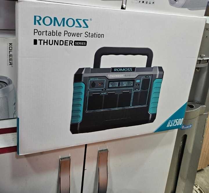 Зарядна станція Romoss RS1500 • 1500W • Нова  • Доставка по Україні