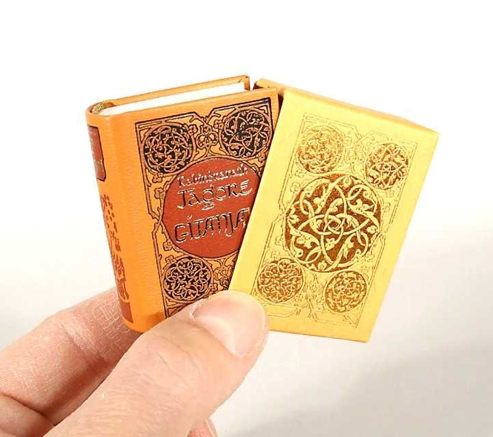 Gitanjali Pieśni ofiarne Rabindranath Tagore miniaturowa książka mini