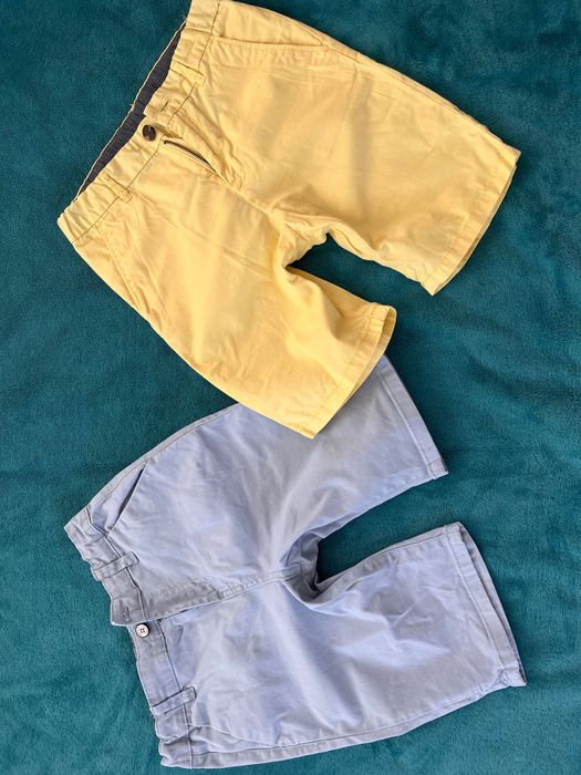 DWIE pary spodenek H&M i PRIMARK 134-140