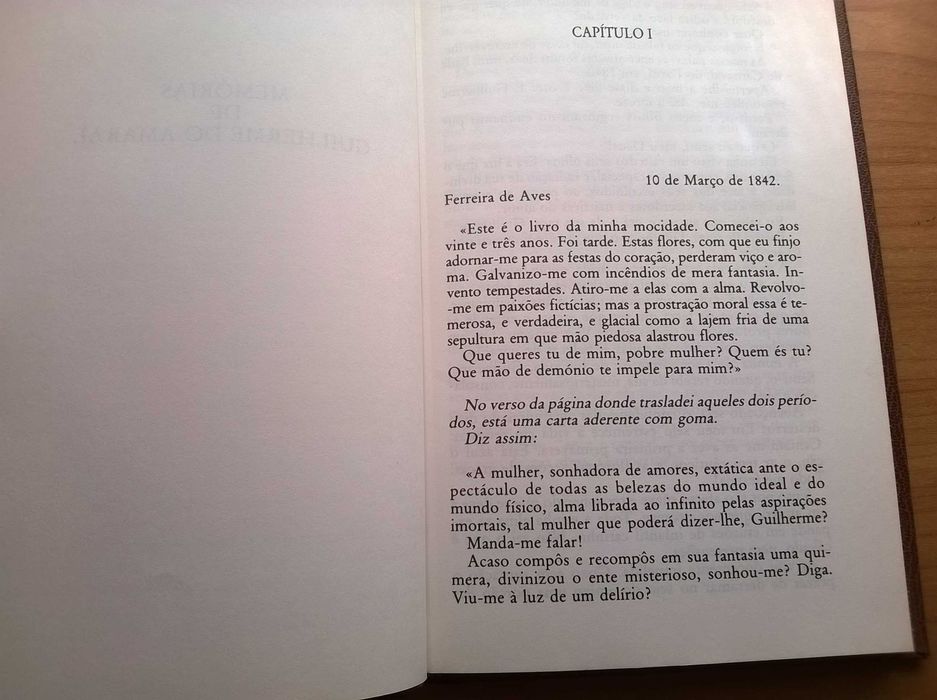 Memórias de Guilherme do Amaral - Camilo Castelo Branco