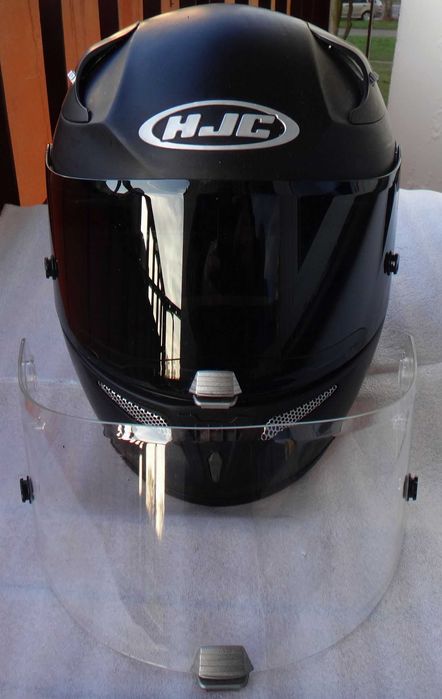 Kask motocyklowy HJC RPHA 10  dwie szyby oraz worek rozmiar L