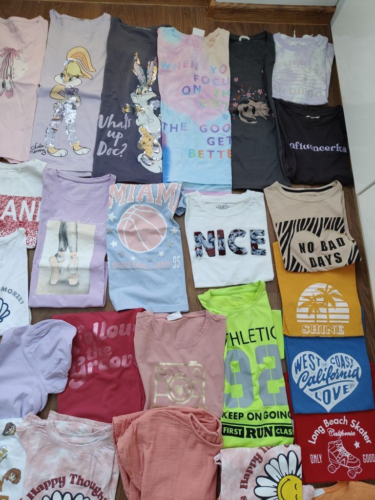 T-shirt 158 różnych firm 4f Reserved Coccdrillo H&M