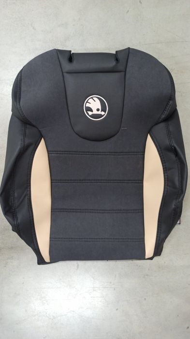 Чохли з екошкіри з алькантарою OctaviaA7 Passat B8 універсал