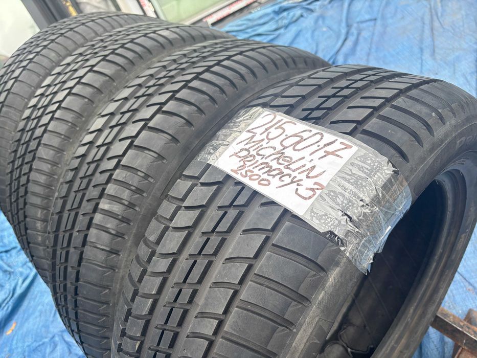 215-60-R17 MICHELIN PRIMACY 4штуки летней резины GERMANY 2022
