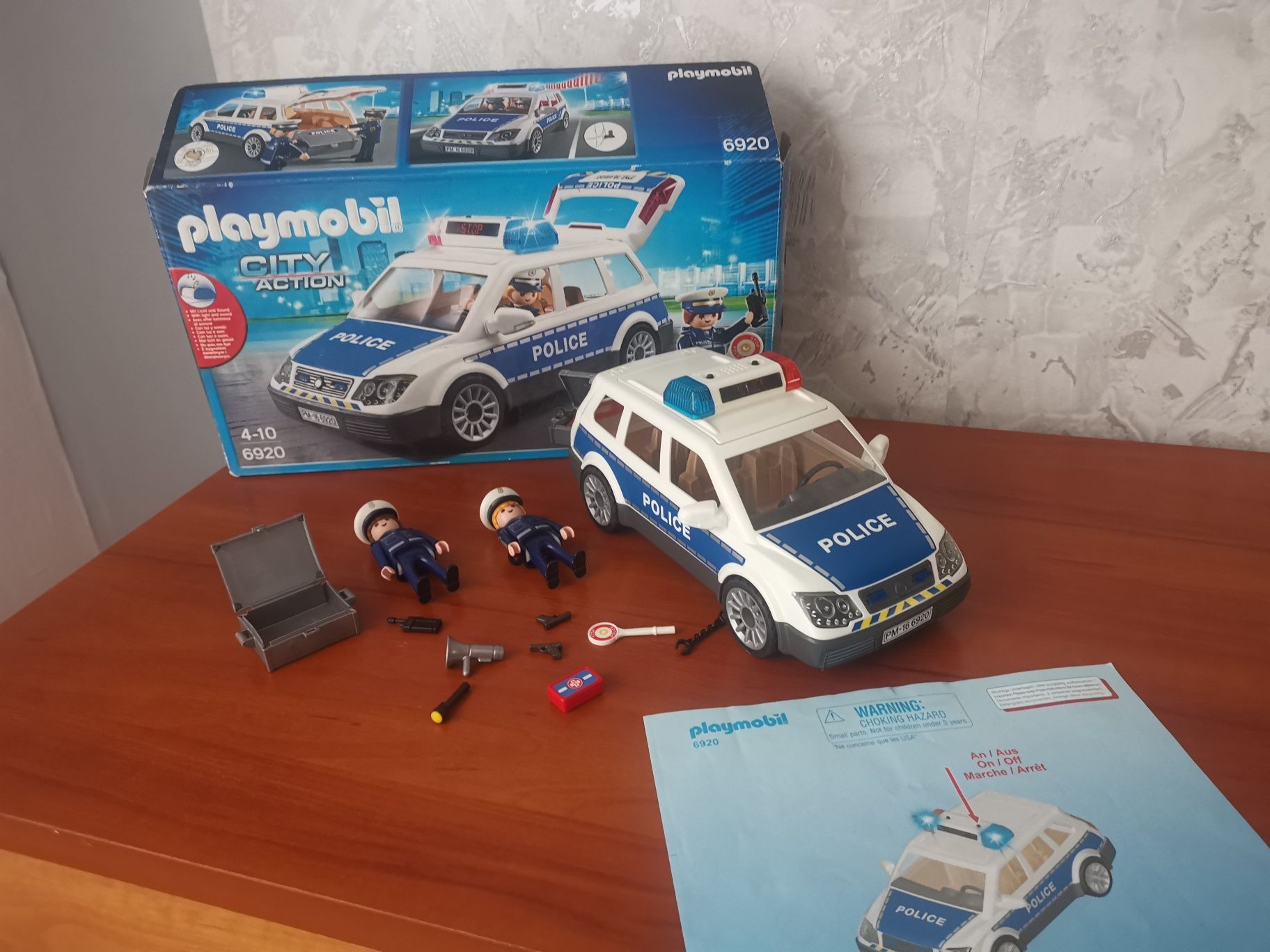 Playmobile 6920 Policja - Radiowóz Policyjny