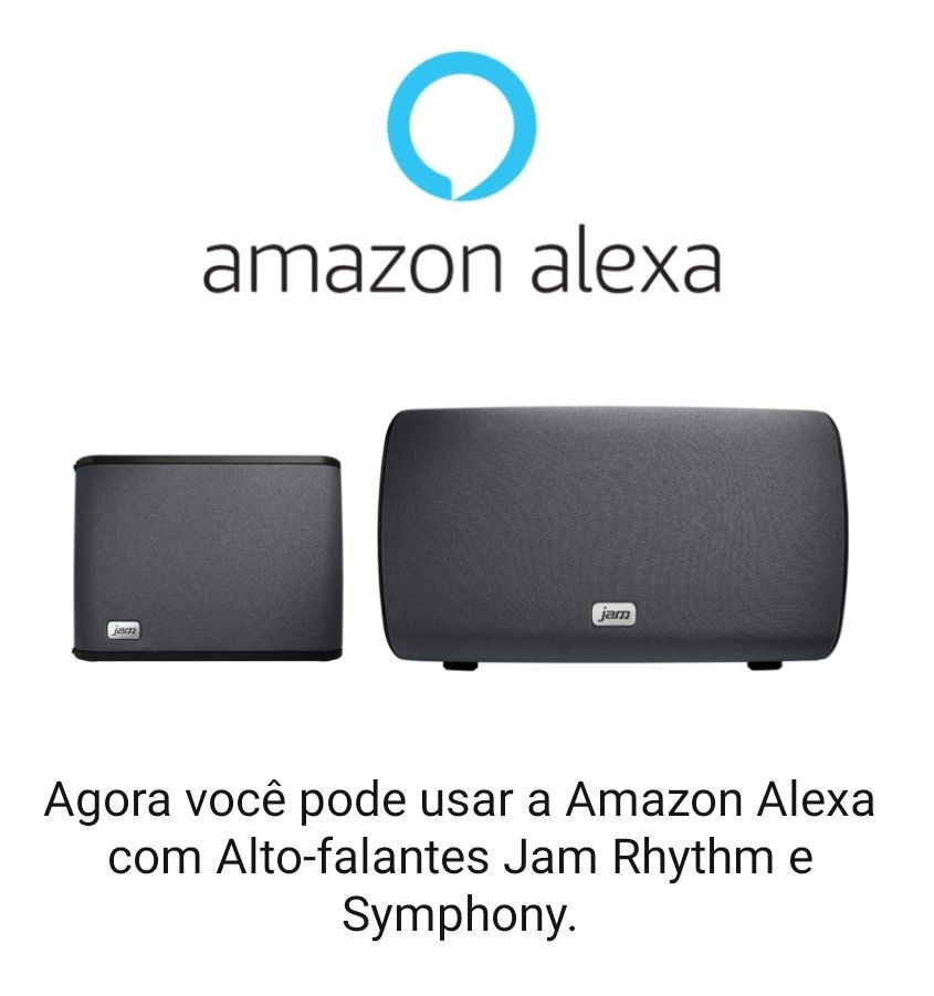 Conjunto colunas Wi-Fi Jam Rythm + Symphony