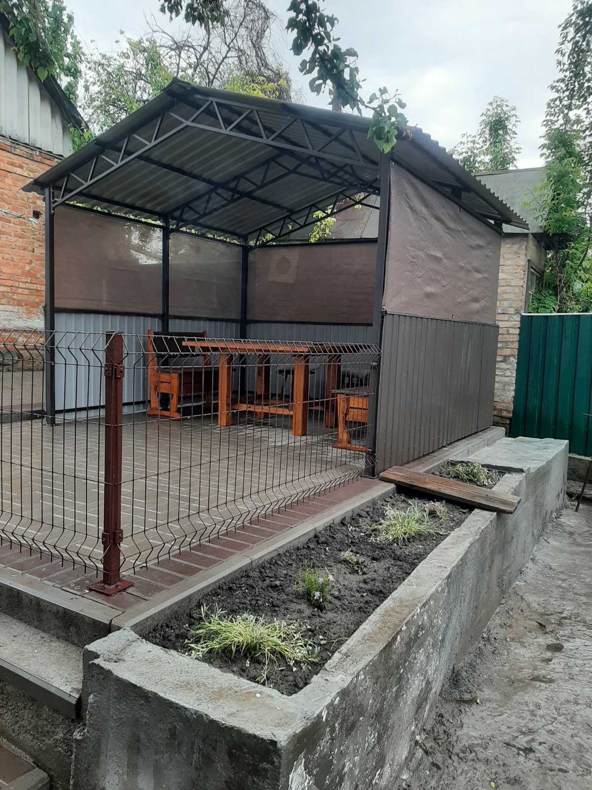 Беседка разборная каркаса