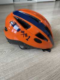 Kask KTM Factory Kids dziecięcy pomarańczowo-niebieski