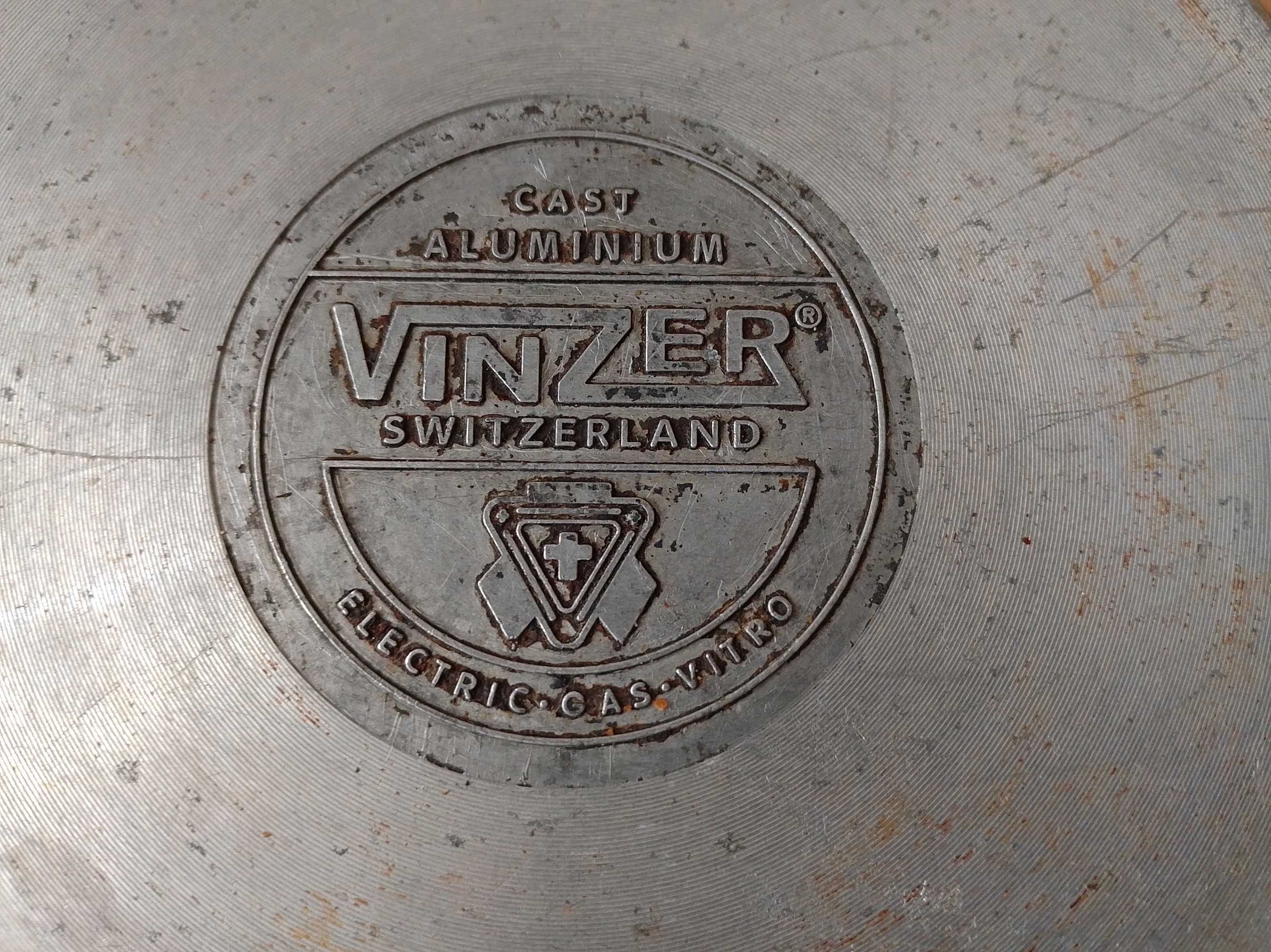 Толстостенная жаровня казан кастрюля VINZER. Алюминиевая кастрюля 3 л.