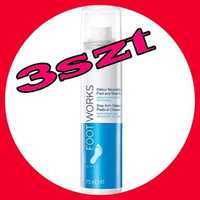 Avon Foot Works spray dezodorant do stóp i obuwia 75ml. Nowy. 3szt!