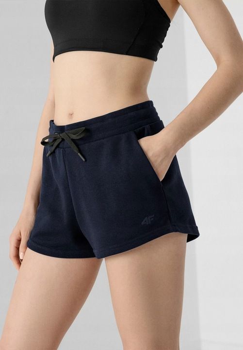 Krótkie Spodenki Damskie 4f Dresowe Sport Ss23f175