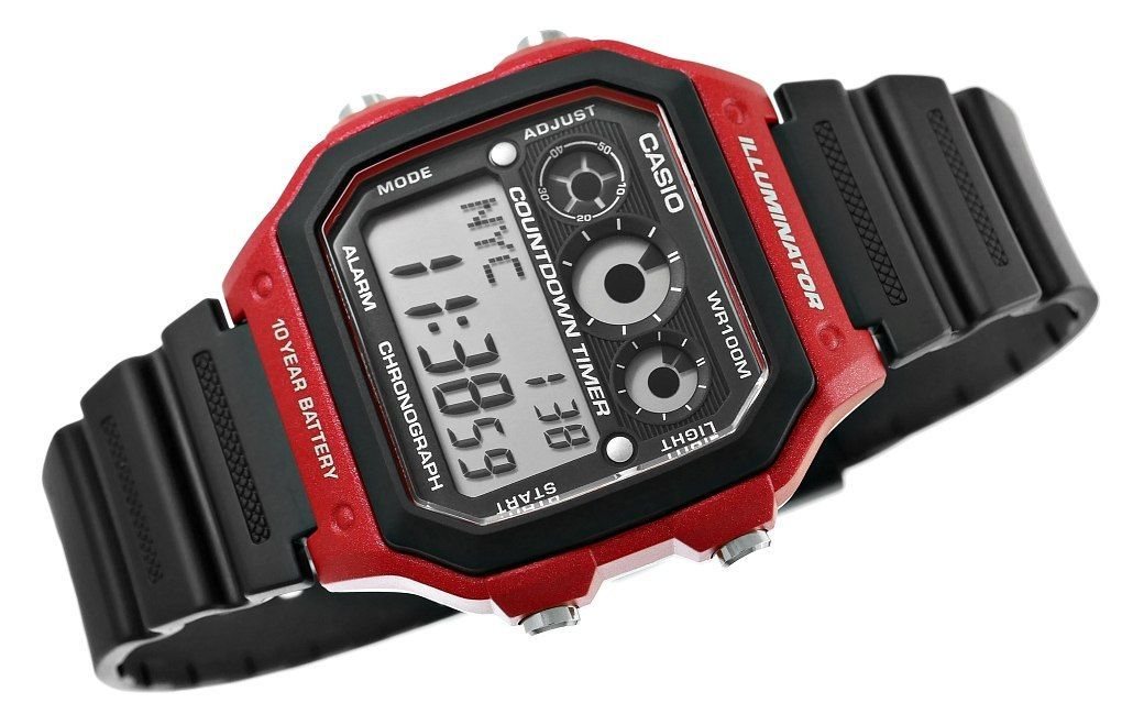 zegarek męski casio ae-1300wh-4avdf + box