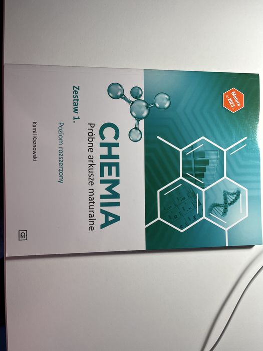 Próbne arkusze maturalne z chemii Kaznowski zestaw 1
