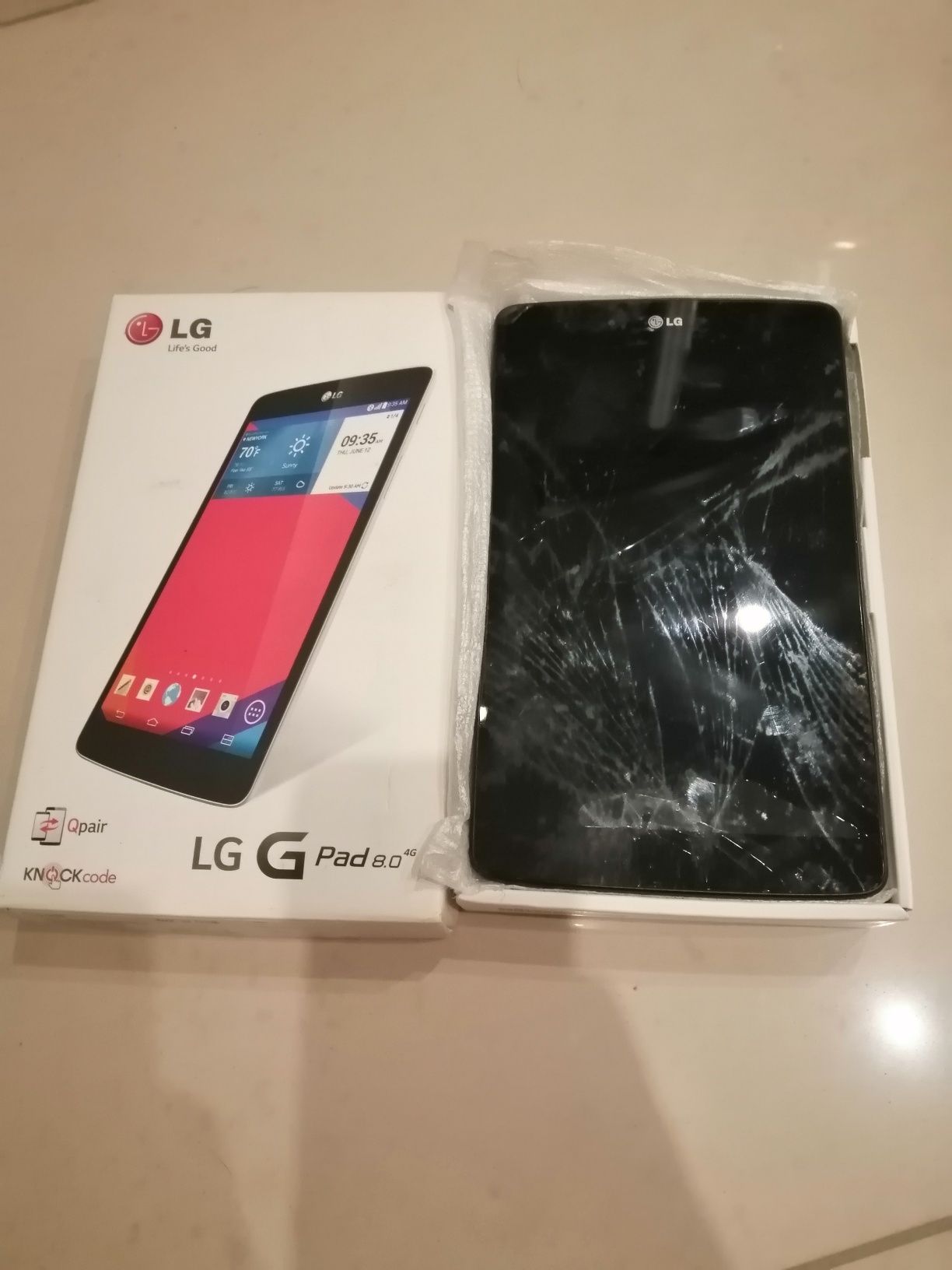 Tablet LG na czesci