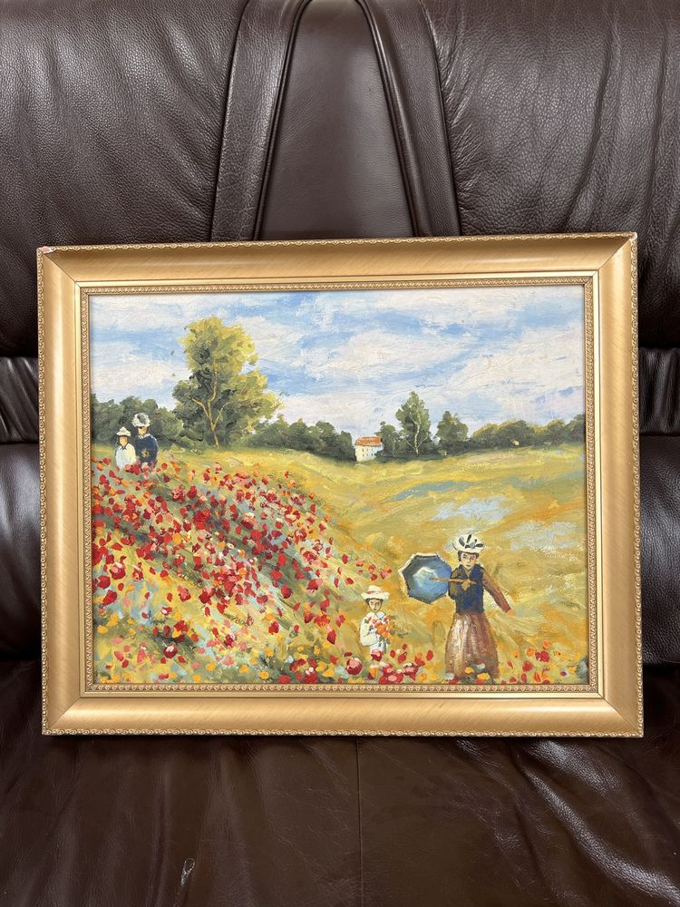 Kopia obrazu Claude Monet „Pole Maków”