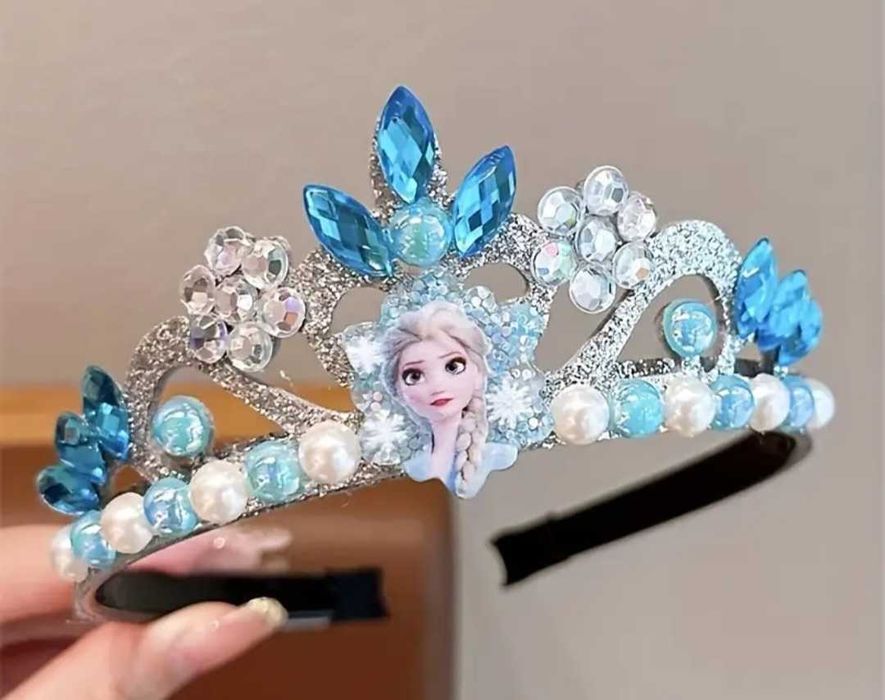 Korona opaska Elsa Kraina Lodu akcesoria przebranie