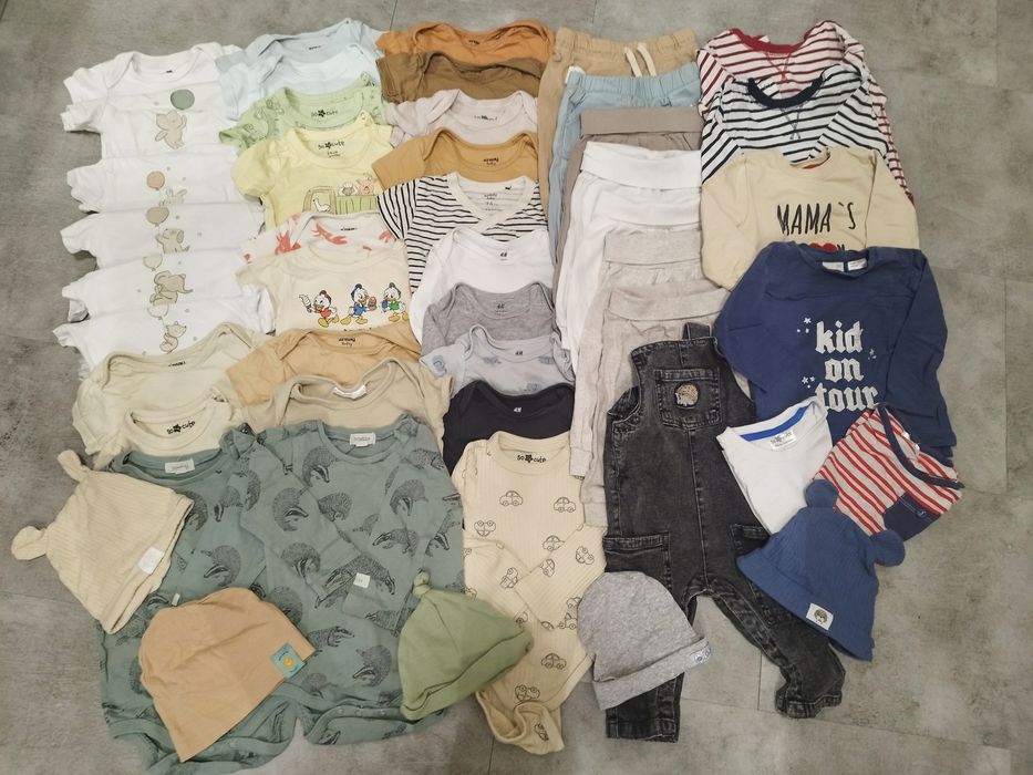 kompletna wyprawka dla niemowlaka chłopaka hm zara