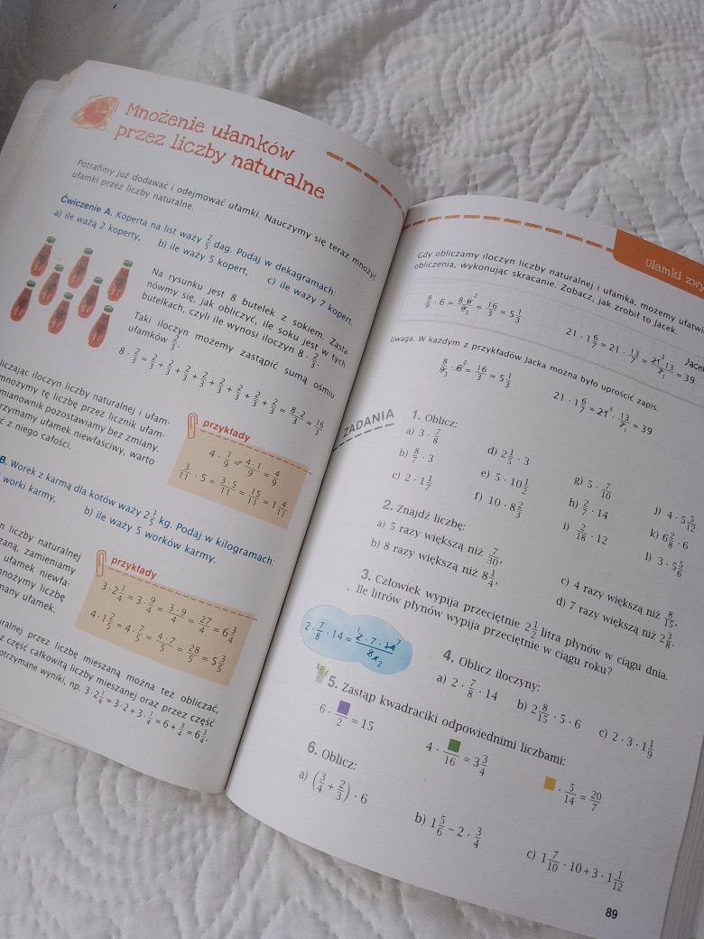 Podręcznik Matematyka z plusem klasa 5