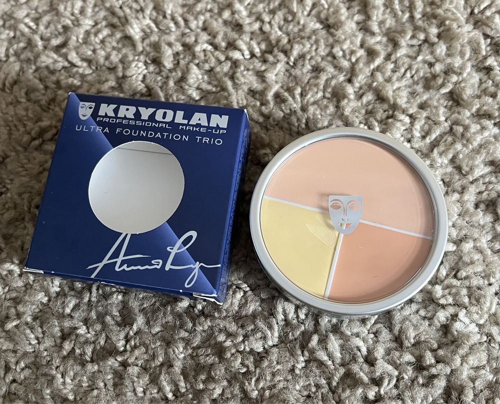 Kryolan Ultra Foundation Trio Perfect 1 podkład kółko podkładów