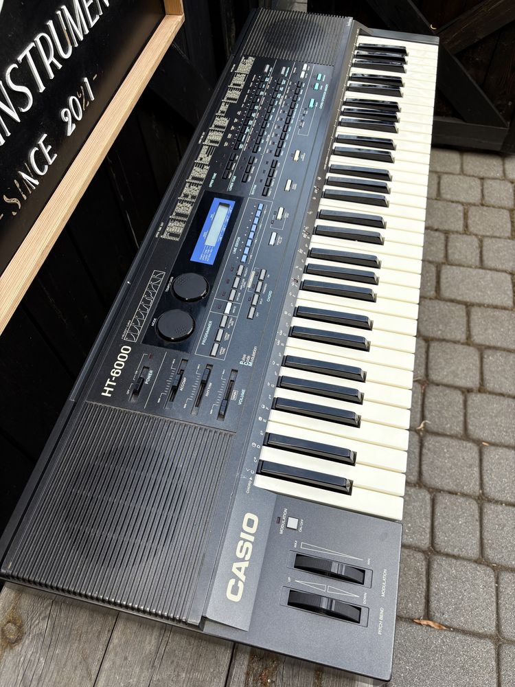 Casio HT-6000 syntezator analogowy