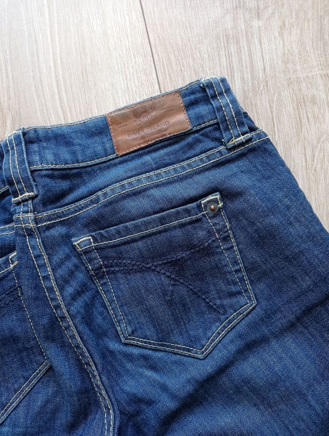 Spodnie jeans r. 34 River Island, skinny