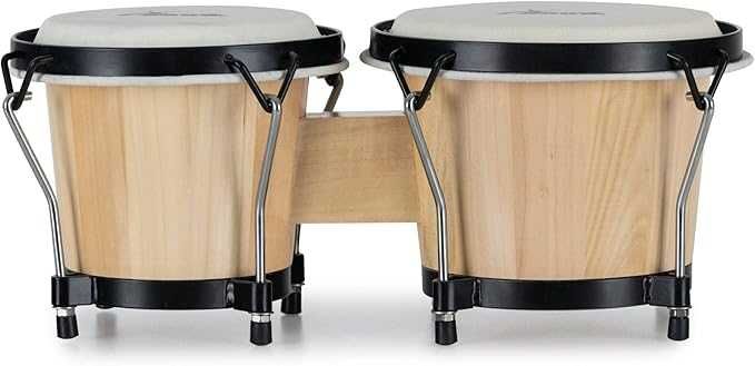 Bongos XDrum 6" macho i 7" hembra - futro naturalne