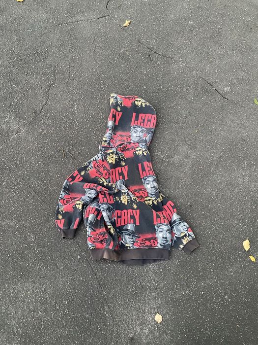 Vintage Rap GIVEMEFACE 2000s Full Zip Hoodie