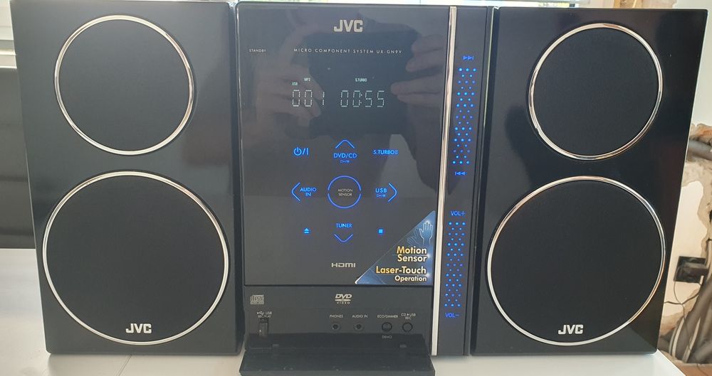 Mini wieża JVC z DVD