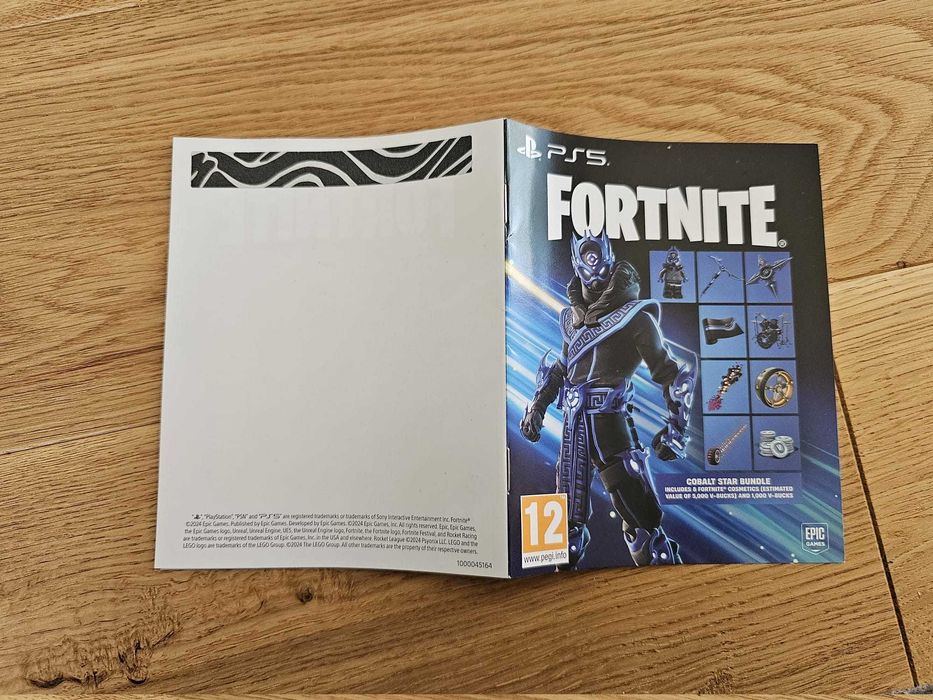 PlayStation 5 Slim z napędem + 2 pady + gry |Fortnite Cobalt|Gwarancja