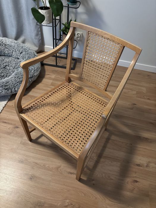 Krzesło Fotel Plecionka Wiedeńska