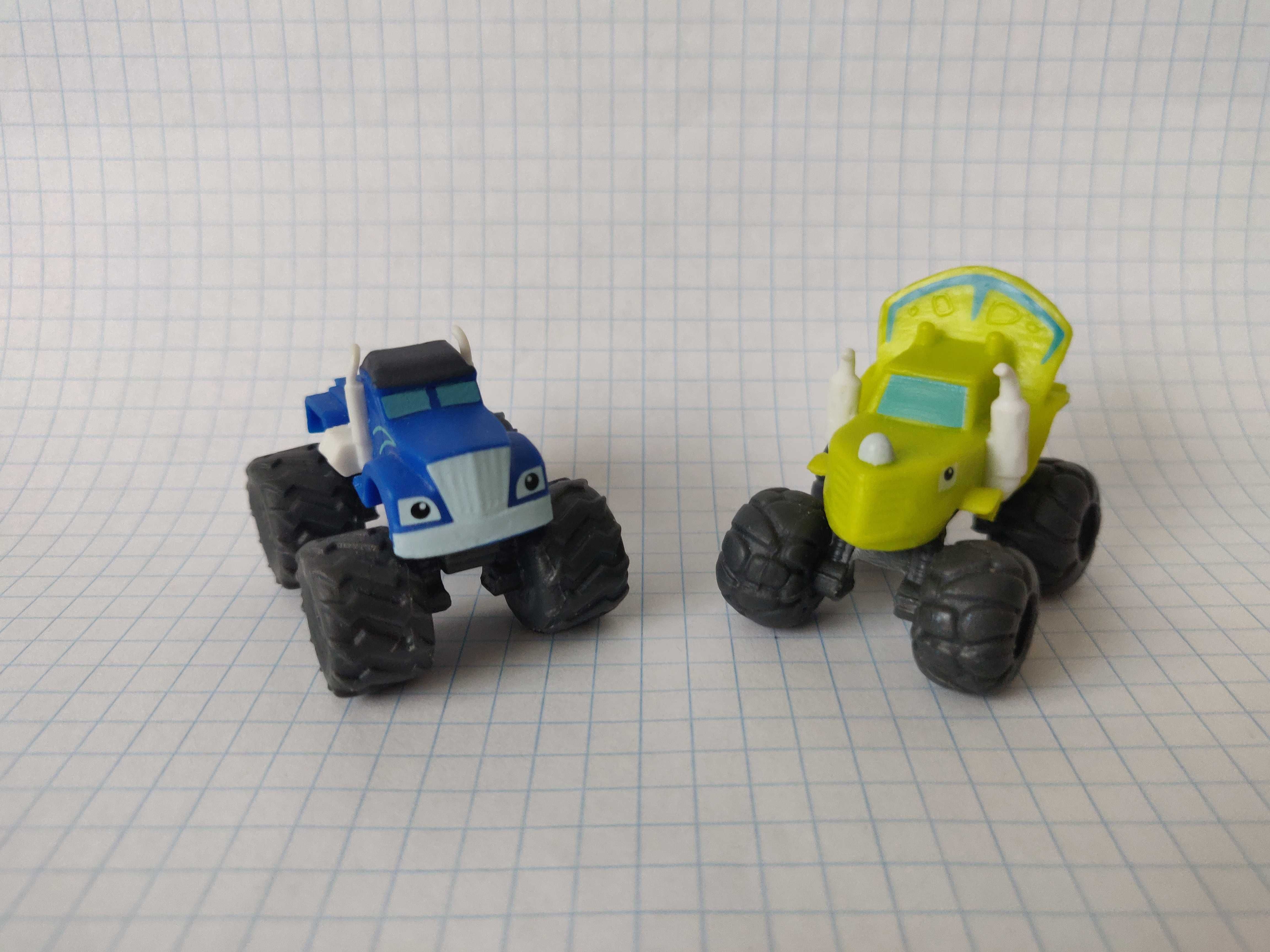 Машинка Blaze & The monster machines Вспыш , Крушила и Зег.
