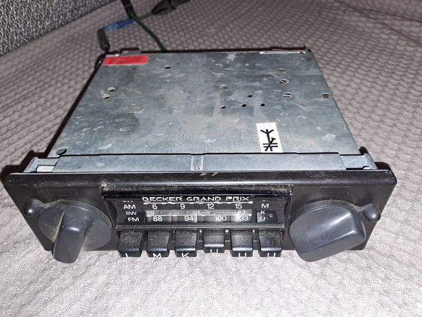 Radio samochodowe Becker Grand Prix 470 vintage