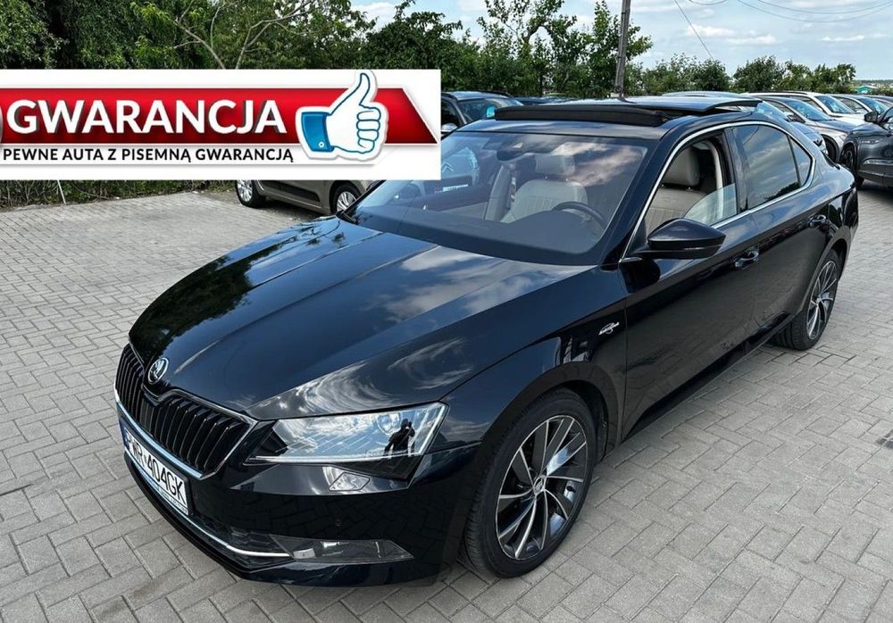 Skoda Superb 2,0 TDI 190 KM L&K 4x4 Automat Salon PL GWARANCJA Zamiana