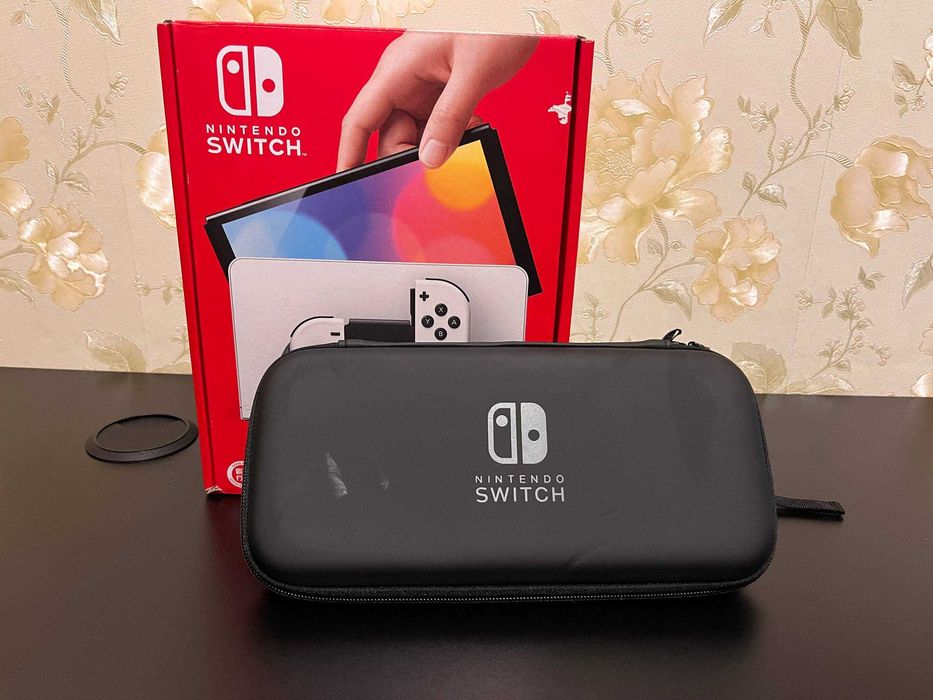 Nintendo Switch OLED 64GB*  K€FIR * Повний комплект
