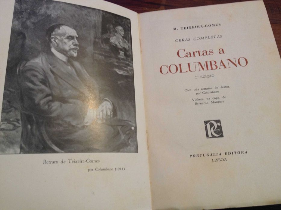 M. Teixeira-Gomes - Cartas a Columbano