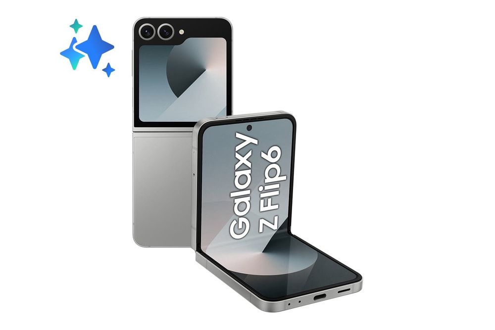 Samsung Galaxy Z Flip 6 Silver Shadow 12/256GB Zafoliowany, Gwarancja