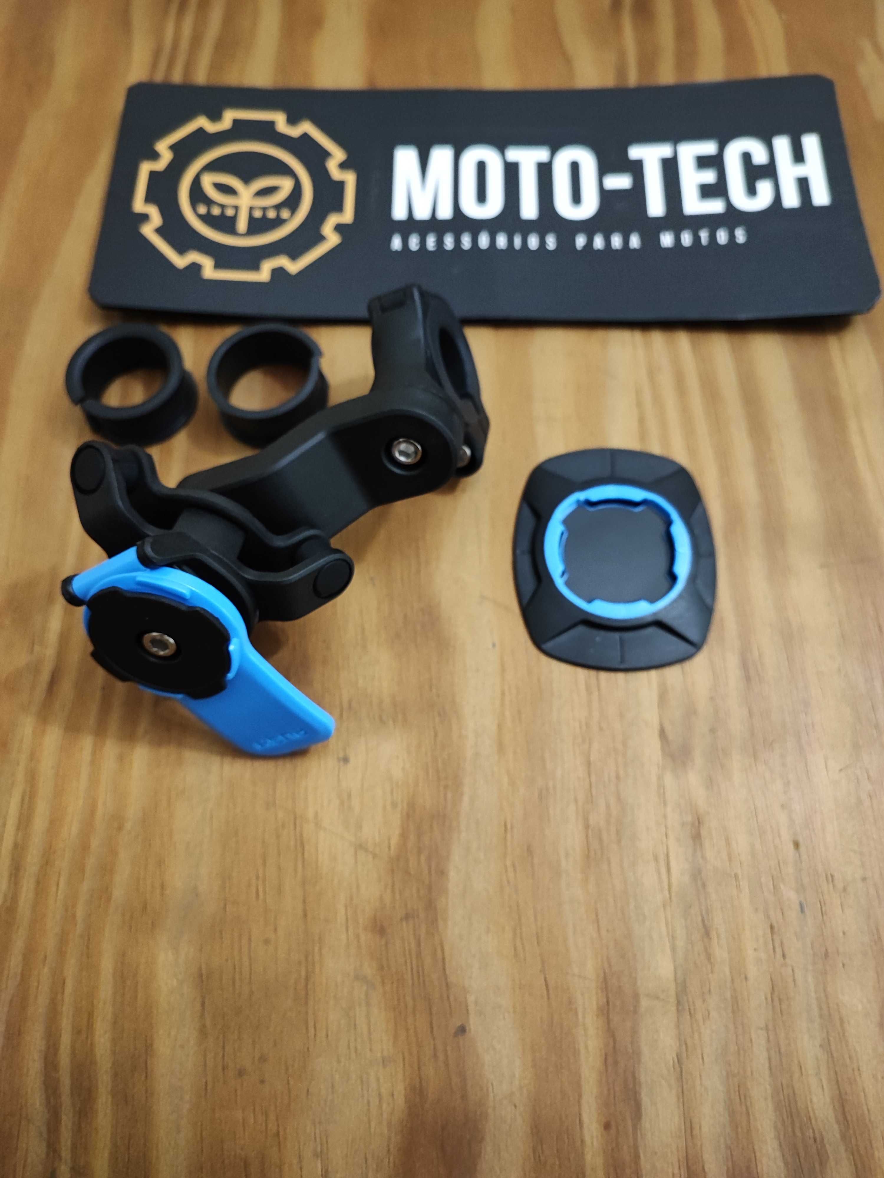 Suporte Quick Lock com amortecedor anti vibrações Moto/Bicicleta