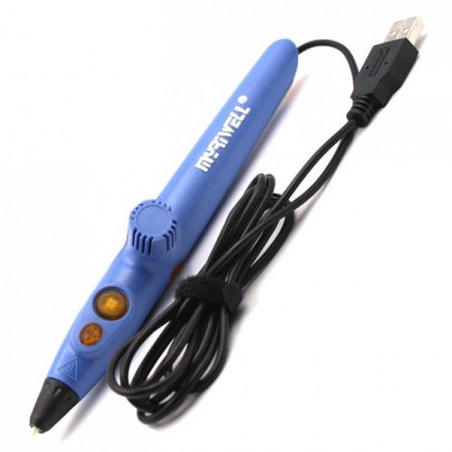 3D ручка MYRIWELL RP-200A Dark Blue (PCL або PLA) для детей! Оригинал!