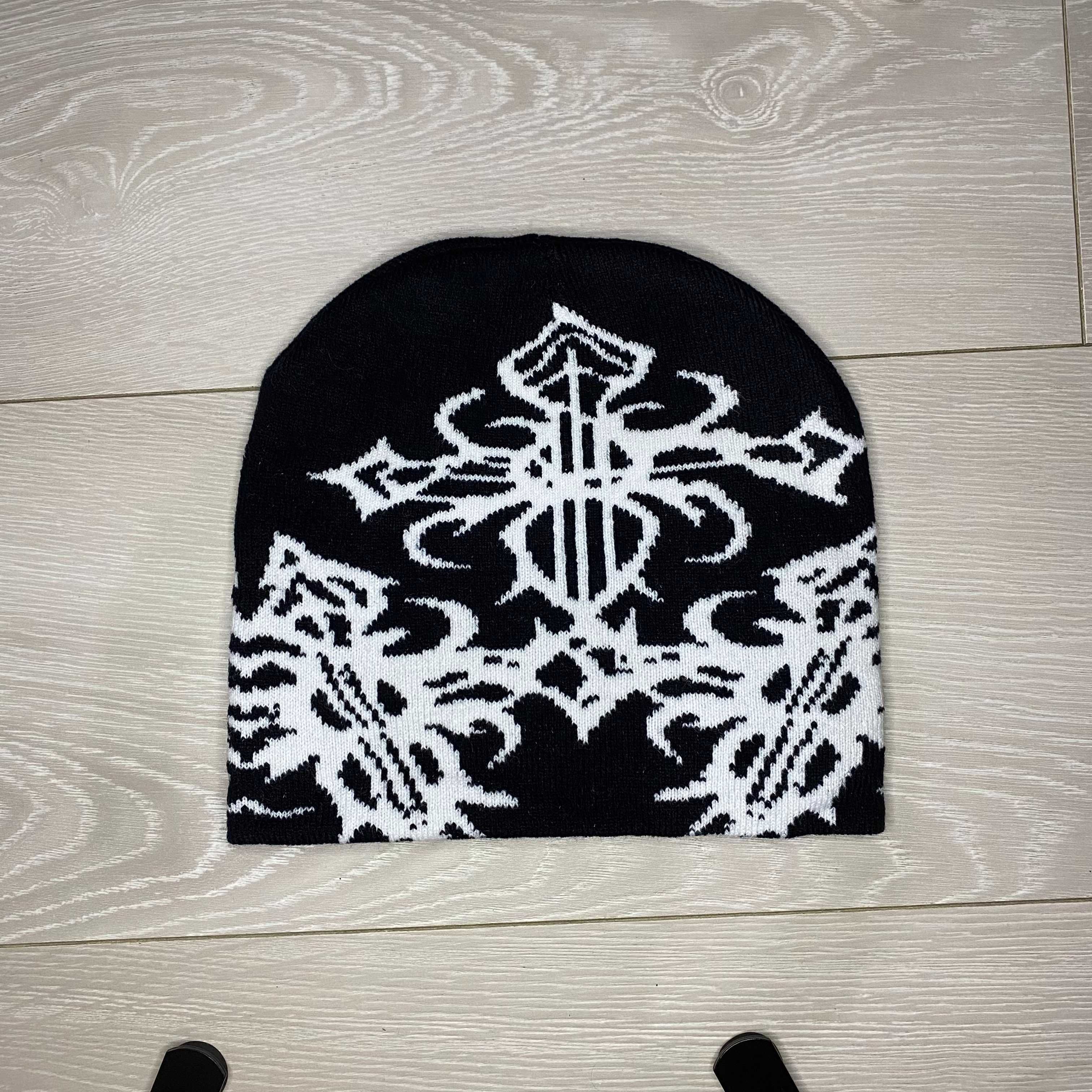 Czapka beanie y2k hat tribal