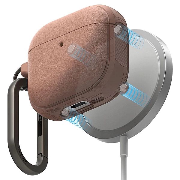 Ringke Onyx Magnetic Magsafe Apple Airpods 4 Constant Coral