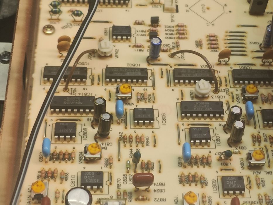 Technics m100 stereo power amplifier 115W x2