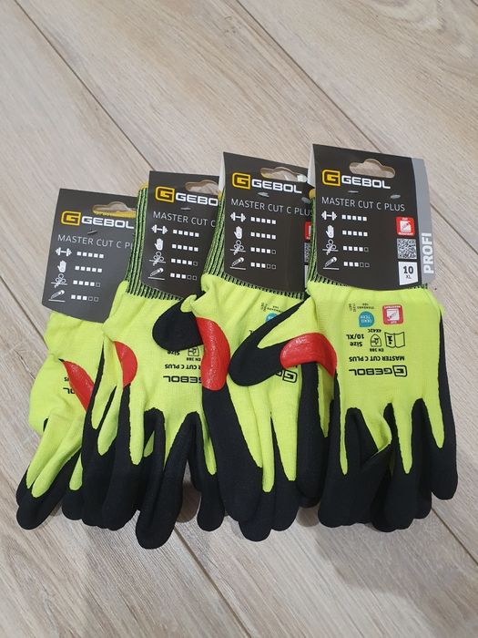 Rekawice ochronne robocze Gebol Master cut XL antyprzecieciowe