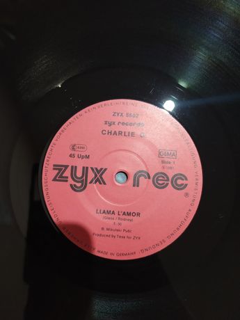 Charlie G. Llama L'amor zyx Italo disco płyta winylową 12