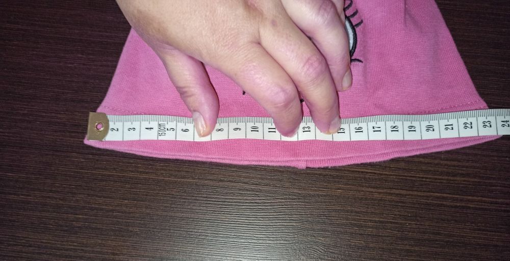 Czapka dzianinowa wiosenno jesienna