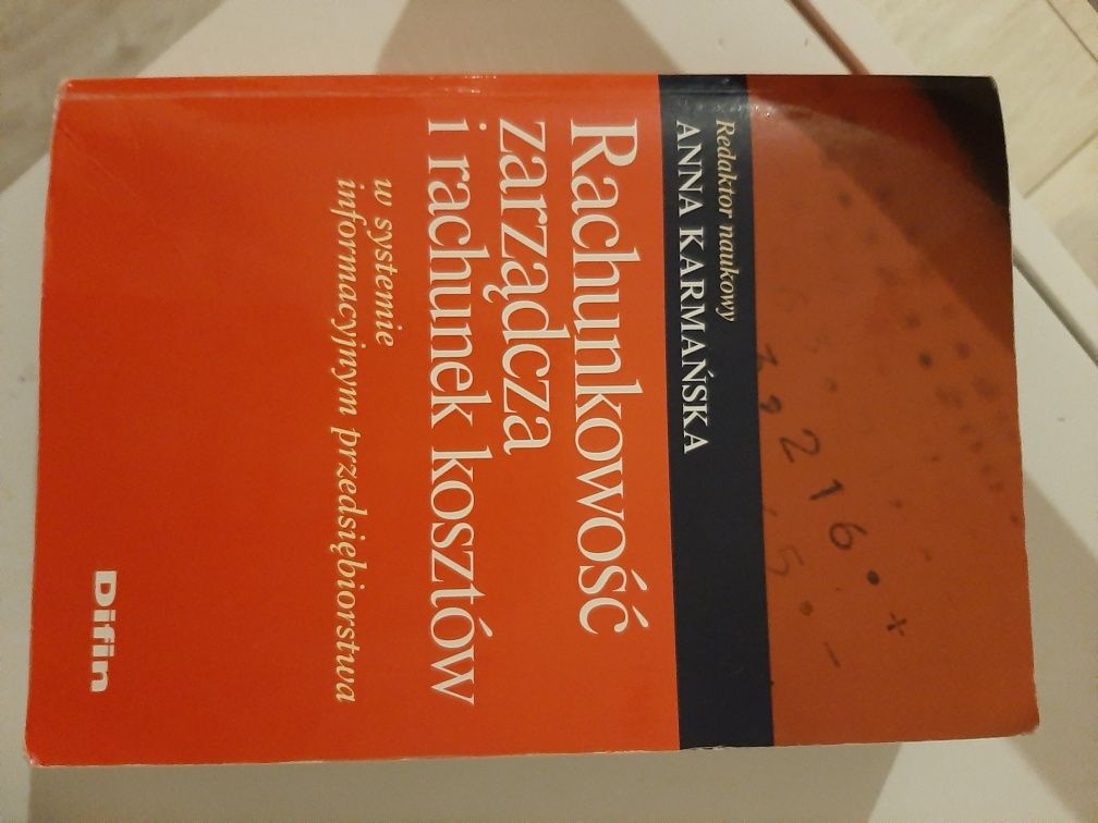 Rachunkowość zarządcza i rachunek kosztów Difin