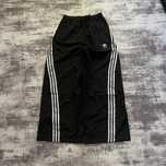 Adidas x Balenciaga opium black baggy pants